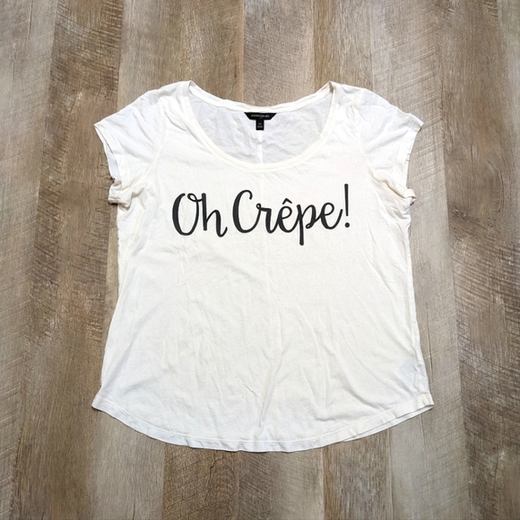 Banana Republic Oh Crepe Tee Shirt - Picture 1 of 8
